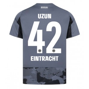 Eintracht Frankfurt Can Uzun #42 Alternativní Dres 2025-26 Krátký Rukáv