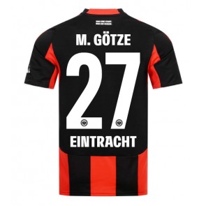 Eintracht Frankfurt Mario Gotze #27 Domácí Dres 2025-26 Krátký Rukáv