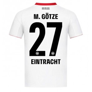 Eintracht Frankfurt Mario Gotze #27 Venkovní Dres 2025-26 Krátký Rukáv