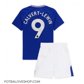 Everton Dominic Calvert-Lewin #9 Dětské Domácí Dres 2024-25 Krátký Rukáv (+ trenýrky)