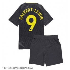 Everton Dominic Calvert-Lewin #9 Dětské Venkovní Dres 2024-25 Krátký Rukáv (+ trenýrky)