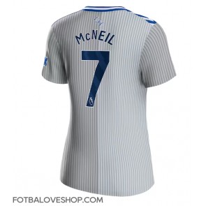 Everton Dwight McNeil #7 Dámské Alternativní Dres 2023-24 Krátký Rukáv