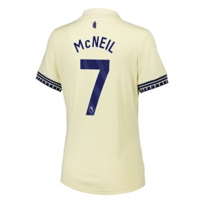 Everton Dwight McNeil #7 Dámské Venkovní Dres 2025-26 Krátký Rukáv