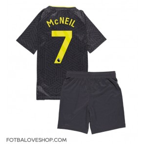 Everton Dwight McNeil #7 Dětské Venkovní Dres 2024-25 Krátký Rukáv (+ trenýrky)
