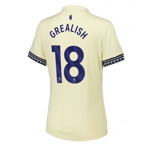 Everton Jack Grealish #18 Dámské Venkovní Dres 2025-26 Krátký Rukáv