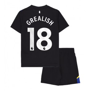Everton Jack Grealish #18 Dětské Alternativní Dres 2025-26 Krátký Rukáv (+ trenýrky)