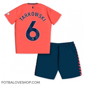 Everton James Tarkowski #6 Dětské Venkovní Dres 2023-24 Krátký Rukáv (+ trenýrky)