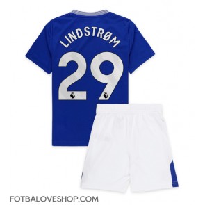 Everton Jesper Lindstrom #29 Dětské Domácí Dres 2024-25 Krátký Rukáv (+ trenýrky)