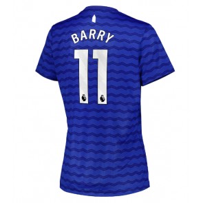 Everton Thierno Barry #11 Dámské Domácí Dres 2025-26 Krátký Rukáv