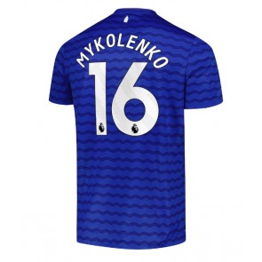 Everton Vitaliy Mykolenko #16 Domácí Dres 2025-26 Krátký Rukáv