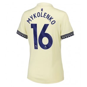 Everton Vitaliy Mykolenko #16 Dámské Venkovní Dres 2025-26 Krátký Rukáv