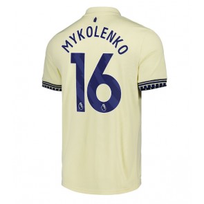 Everton Vitaliy Mykolenko #16 Venkovní Dres 2025-26 Krátký Rukáv