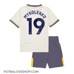 Everton Vitaliy Mykolenko #19 Dětské Alternativní Dres 2024-25 Krátký Rukáv (+ trenýrky)