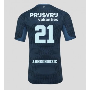 Feyenoord Anel Ahmedhodzic #21 Venkovní Dres 2025-26 Krátký Rukáv