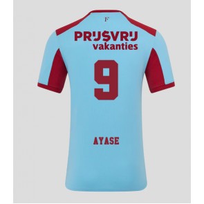 Feyenoord Ayase Ueda #9 Alternativní Dres 2025-26 Krátký Rukáv