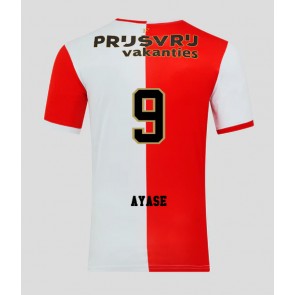 Feyenoord Ayase Ueda #9 Domácí Dres 2025-26 Krátký Rukáv