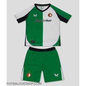 Feyenoord Dětské Alternativní Dres 2024-25 Krátký Rukáv (+ trenýrky)