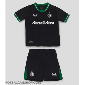 Feyenoord Dětské Venkovní Dres 2024-25 Krátký Rukáv (+ trenýrky)