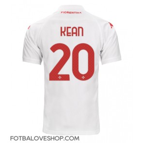 Fiorentina Moise Kean #20 Venkovní Dres 2024-25 Krátký Rukáv