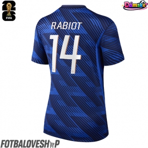 Francie Adrien Rabiot #14 Dámské Domácí Dres MS 2026 Krátký Rukáv