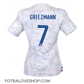Francie Antoine Griezmann #7 Dámské Venkovní Dres MS 2022 Krátký Rukáv