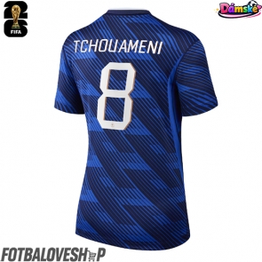 Francie Aurelien Tchouameni #8 Dámské Domácí Dres MS 2026 Krátký Rukáv