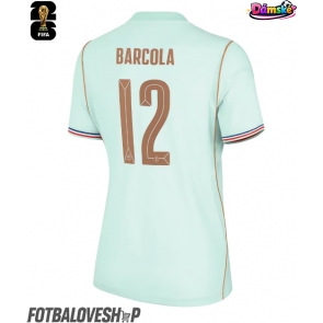 Francie Bradley Barcola #12 Dámské Venkovní Dres MS 2026 Krátký Rukáv