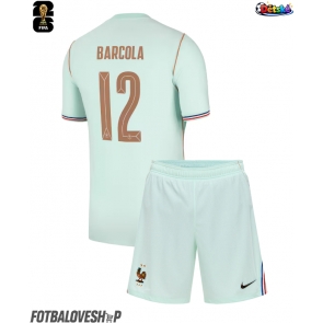 Francie Bradley Barcola #12 Dětské Venkovní Dres MS 2026 Krátký Rukáv (+ trenýrky)