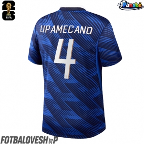 Francie Dayot Upamecano #4 Domácí Dres MS 2026 Krátký Rukáv