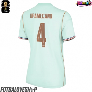 Francie Dayot Upamecano #4 Dámské Venkovní Dres MS 2026 Krátký Rukáv