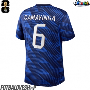 Francie Eduardo Camavinga #6 Domácí Dres MS 2026 Krátký Rukáv
