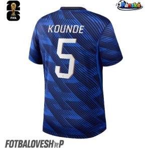Francie Jules Kounde #5 Domácí Dres MS 2026 Krátký Rukáv