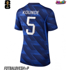 Francie Jules Kounde #5 Dámské Domácí Dres MS 2026 Krátký Rukáv