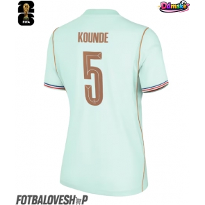 Francie Jules Kounde #5 Dámské Venkovní Dres MS 2026 Krátký Rukáv