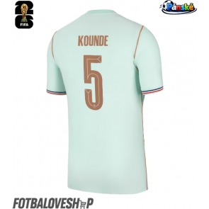 Francie Jules Kounde #5 Venkovní Dres MS 2026 Krátký Rukáv