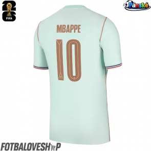 Francie Kylian Mbappe #10 Venkovní Dres MS 2026 Krátký Rukáv