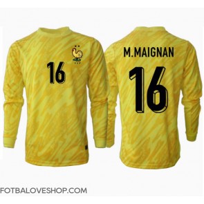 Francie Mike Maignan #16 Brankářské Domácí Dres ME 2024 Dlouhý Rukáv
