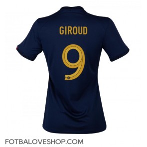 Francie Olivier Giroud #9 Dámské Domácí Dres MS 2022 Krátký Rukáv