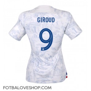 Francie Olivier Giroud #9 Dámské Venkovní Dres MS 2022 Krátký Rukáv