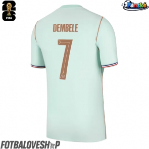 Francie Ousmane Dembele #7 Venkovní Dres MS 2026 Krátký Rukáv