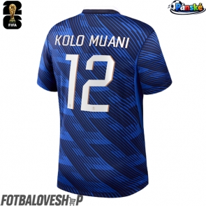 Francie Randal Kolo Muani #12 Domácí Dres MS 2026 Krátký Rukáv