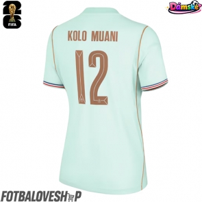 Francie Randal Kolo Muani #12 Dámské Venkovní Dres MS 2026 Krátký Rukáv