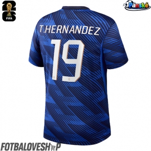 Francie Theo Hernandez #19 Domácí Dres MS 2026 Krátký Rukáv