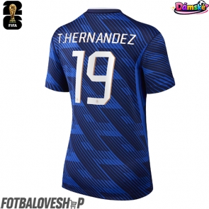 Francie Theo Hernandez #19 Dámské Domácí Dres MS 2026 Krátký Rukáv