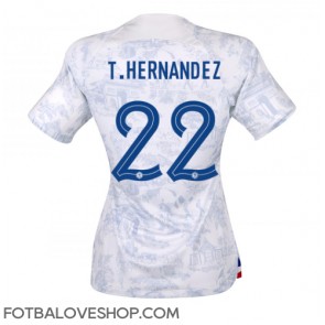 Francie Theo Hernandez #22 Dámské Venkovní Dres MS 2022 Krátký Rukáv