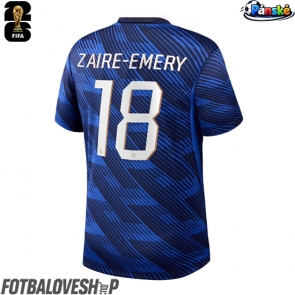 Francie Warren Zaire-Emery #18 Domácí Dres MS 2026 Krátký Rukáv