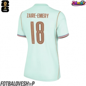 Francie Warren Zaire-Emery #18 Dámské Venkovní Dres MS 2026 Krátký Rukáv