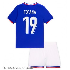 Francie Youssouf Fofana #19 Dětské Domácí Dres ME 2024 Krátký Rukáv (+ trenýrky)