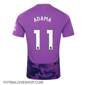 Fulham Adama Traore #11 Alternativní Dres 2024-25 Krátký Rukáv