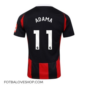 Fulham Adama Traore #11 Venkovní Dres 2024-25 Krátký Rukáv